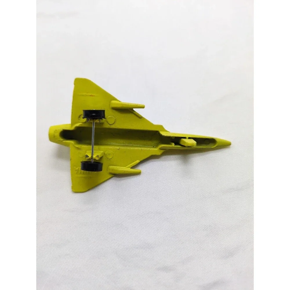 Yellow And Blue Military Fighter Diecast Plane 3